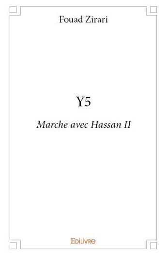 Couverture du livre « Y5 » de Fouad Zirari aux éditions Edilivre