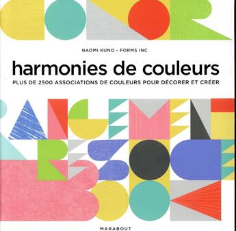 Couverture du livre « Harmonie de couleurs » de  aux éditions Marabout