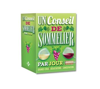 Couverture du livre « Un conseil de sommelier par jour 2017 » de  aux éditions Hugo Image