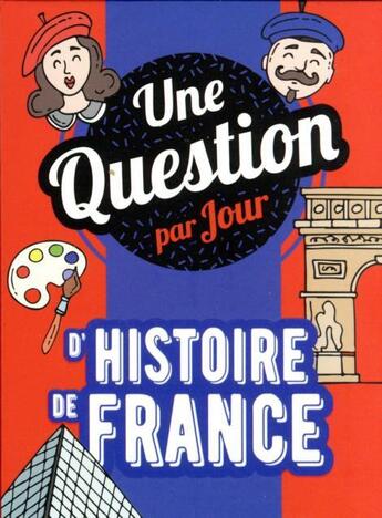 Couverture du livre « Une question d'histoire de France par jour (édition 2023) » de  aux éditions Hugo Image