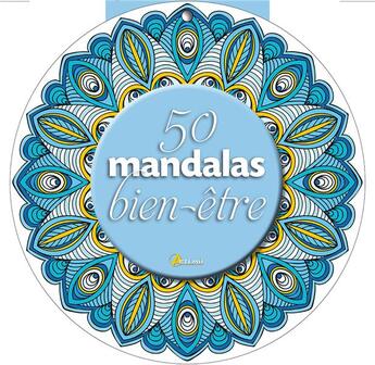 Couverture du livre « 50 mandalas bien-etre » de  aux éditions Artemis