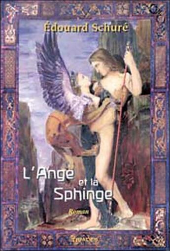 Couverture du livre « Ange et la sphinge - roman » de  aux éditions Triades