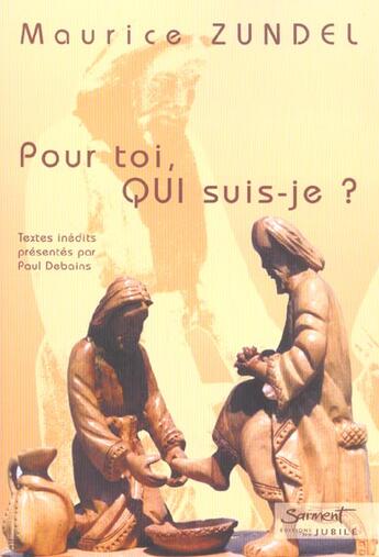 Couverture du livre « Pour toi qui suis-je ? » de  aux éditions Jubile