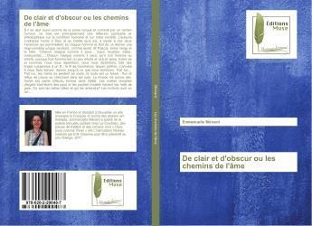 Couverture du livre « De clair et d'obscur ou les chemins de l'ame » de Emmanuelle Menard aux éditions Muse