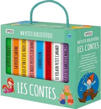 Couverture du livre « Ma petite bibliothèque : les contes » de Matteo Gaule et Roberta Marcolin aux éditions Sassi