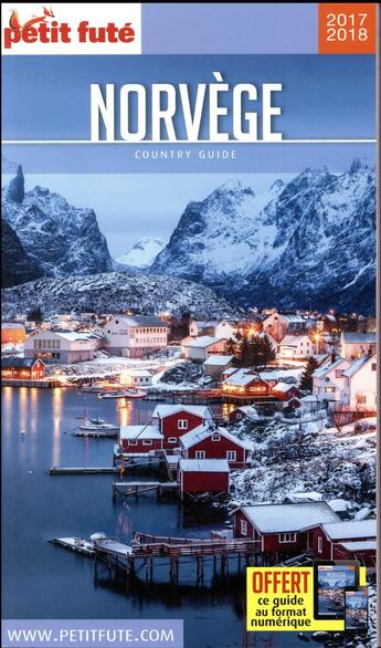 Couverture du livre « GUIDE PETIT FUTE ; COUNTRY GUIDE ; Norvège (édition 2017/2018) » de  aux éditions Le Petit Fute