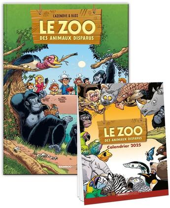 Couverture du livre « Le zoo des animaux disparus Tome 4 » de Christophe Cazenove et Bloz aux éditions Bamboo