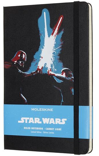 Couverture du livre « Star wars carnet grand format ligne duel » de Moleskine aux éditions Moleskine Papet