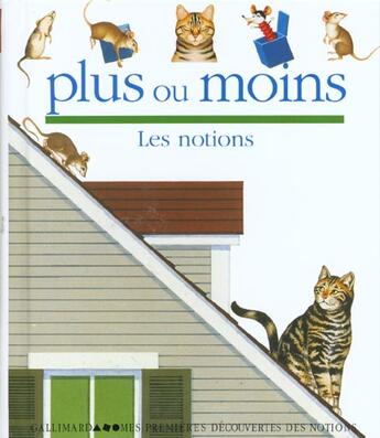 Couverture du livre « Plus ou moins » de Collectif/Galeron aux éditions Gallimard-jeunesse