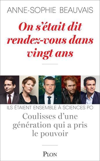 Couverture du livre « On s'était dit rendez-vous dans vingt ans » de Anne-Sophie Beauvais aux éditions Plon