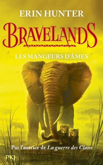 Couverture du livre « Bravelands Tome 5 : les mangeurs d'âmes » de Erin Hunter aux éditions Pocket Jeunesse