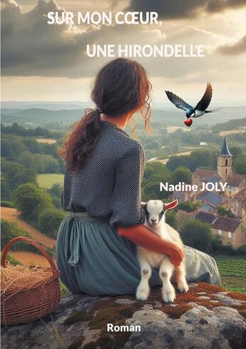 Couverture du livre « Sur mon coeur, une hirondelle » de Nadine Joly aux éditions Books On Demand