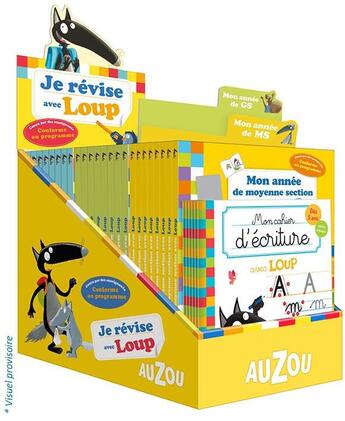 Couverture du livre « PLV pleine de table cahier de soutien loup - 30 volumes » de  aux éditions Philippe Auzou