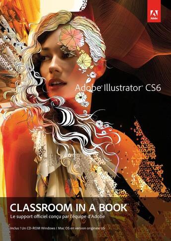 Couverture du livre « Illustrator cs6 » de Adobe Press aux éditions Pearson