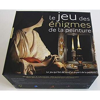 Couverture du livre « Jeu des 100 énigmes de la peinture » de  aux éditions Hazan