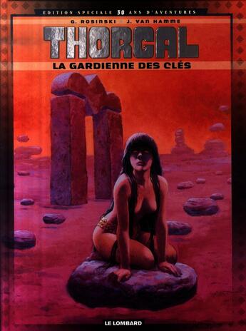 Couverture du livre « Thorgal T.17 ; la gardienne des clés » de Jean Van Hamme et Grzegorz Rosinski aux éditions Lombard