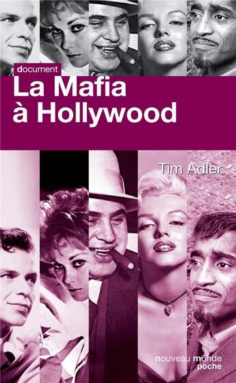 Couverture du livre « La mafia à Hollywood » de Tim Adler aux éditions Nouveau Monde