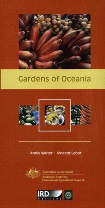 Couverture du livre « Gardens of Oceania » de Annie Walter aux éditions Quae