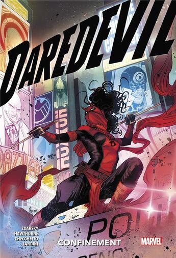 Couverture du livre « Daredevil Tome 7 » de Chip Zdarsky et Mike Hawthorne aux éditions Panini