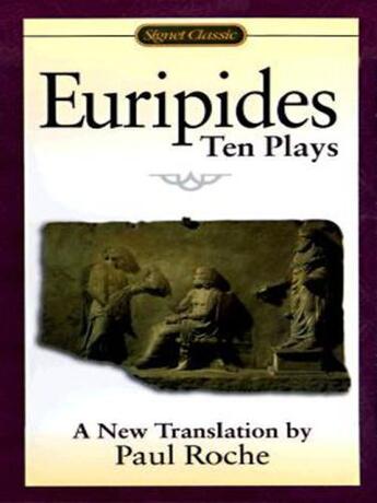 Couverture du livre « Euripides » de Euripides Charles G aux éditions Penguin Group Us