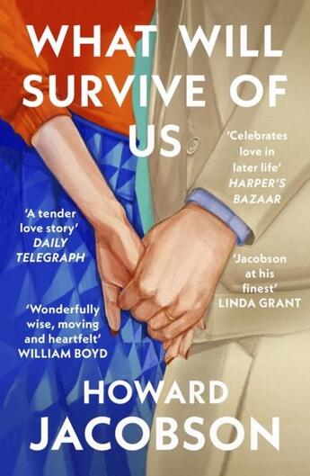 Couverture du livre « What will survive of us » de Howard Jacobson aux éditions Random House Uk