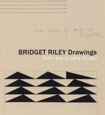 Couverture du livre « Bridget riley drawings » de Jay A. Clarke aux éditions Yale Uk