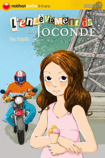 Couverture du livre « L'enlevement de la joconde » de Pinguilly/Passeron aux éditions Nathan