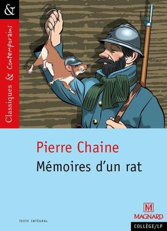 Couverture du livre « Mémoires d'un rat » de Pierre Chaine aux éditions Magnard