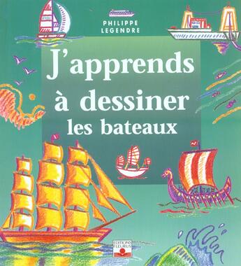 Couverture du livre « J'apprends à dessiner » de Philippe Legendre aux éditions Fleurus