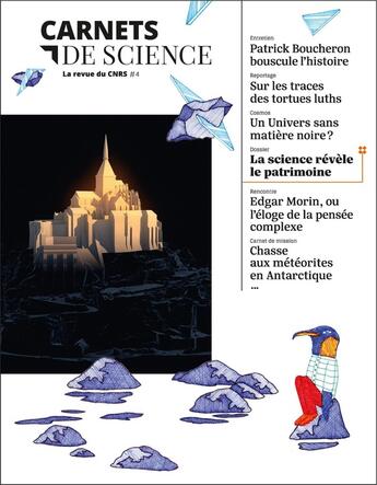 Couverture du livre « CARNETS DE SCIENCE ; LA REVUE DU CNRS T.4 » de  aux éditions Cnrs