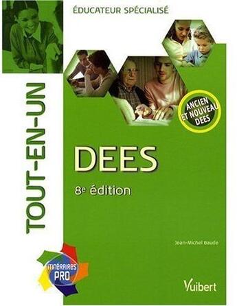 Couverture du livre « DEES tout-en-un (8e édition) » de Jean-Michel Baude aux éditions Vuibert