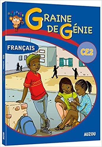 Couverture du livre « Graine de genie ce2 francais avec corriges » de  aux éditions Philippe Auzou