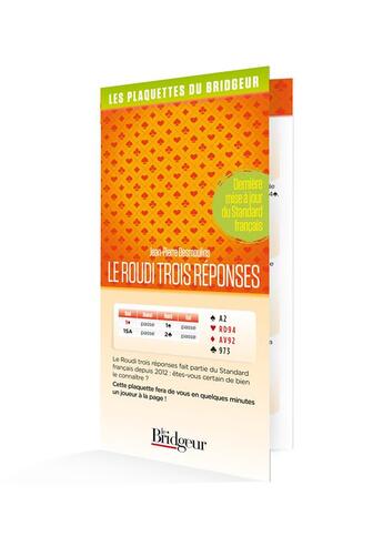 Couverture du livre « Le roudi trois réponses » de Jean-Pierre Desmoulins aux éditions Eps Le Bridgeur