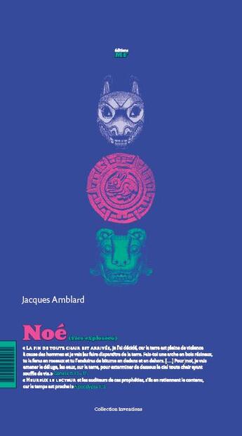 Couverture du livre « Noé (vies explosées) » de Jacques Amblard aux éditions Editions Mf