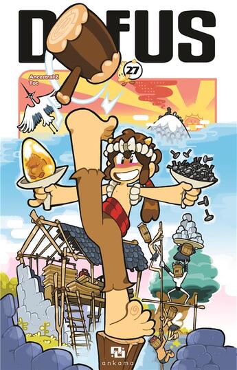 Couverture du livre « Dofus Tome 27 » de Ancestral Z/Tot aux éditions Ankama