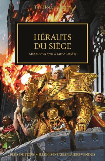 Couverture du livre « Warhammer 40.000 - the Horus Heresy Tome 52 : hérauts du siege » de Chris Wraight aux éditions Black Library