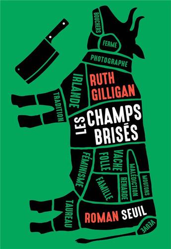 Couverture du livre « Les champs brisés » de Ruth Gilligan aux éditions Seuil