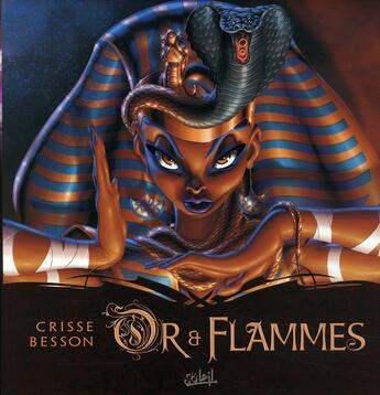 Couverture du livre « Or et flammes » de Crisse aux éditions Soleil