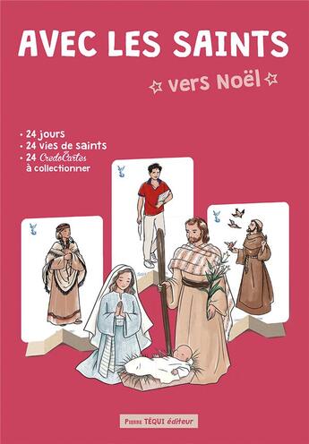 Couverture du livre « Noël à préparer » de Odile Haumonte et Anne-Charlotte Larroque aux éditions Tequi