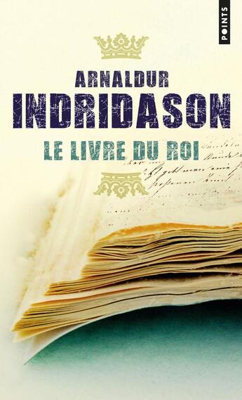 Couverture du livre « Le livre du roi » de Arnaldur Indridason aux éditions Points