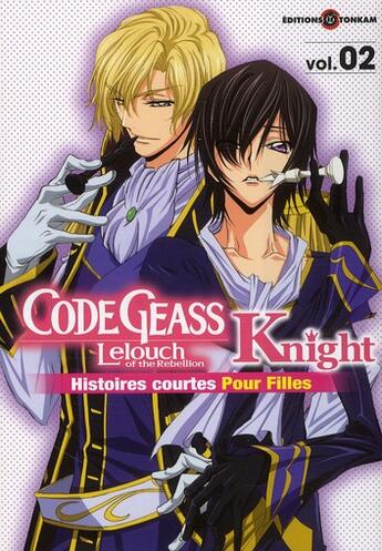 Couverture du livre « Code geass - knight for girls Tome 2 » de Kaname Itsuki et Kiyo Kyulyo aux éditions Delcourt