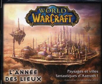 Couverture du livre « Éphéméride world of warcraft 2011 » de  aux éditions Panini