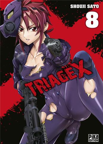 Couverture du livre « Triage X Tome 8 » de Shouji Sato aux éditions Pika