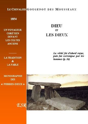 Couverture du livre « Dieu et les dieux » de Gougenot Des Mousseaux aux éditions Saint-remi