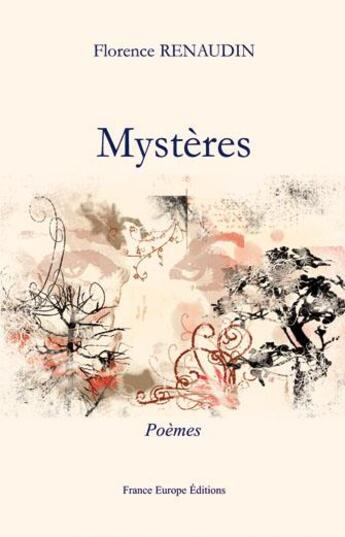 Couverture du livre « Mystères » de Florence Renaudin aux éditions Fee