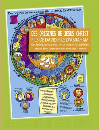 Couverture du livre « Des origines de Jésus Christ » de G Evrard aux éditions Fidelite