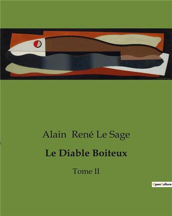 Couverture du livre « Le Diable Boiteux : Tome II » de Alain René Le Sage aux éditions Culturea