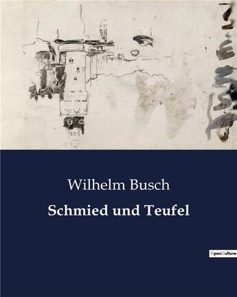 Couverture du livre « Schmied und Teufel » de Wilhelm Busch aux éditions Culturea