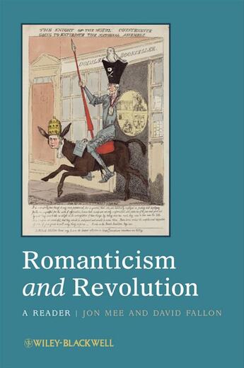 Couverture du livre « Romanticism and Revolution » de Jon Mee et David Fallon aux éditions Wiley-blackwell