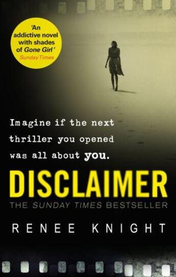 Couverture du livre « DISCLAIMER » de Renee Knight aux éditions Black Swan